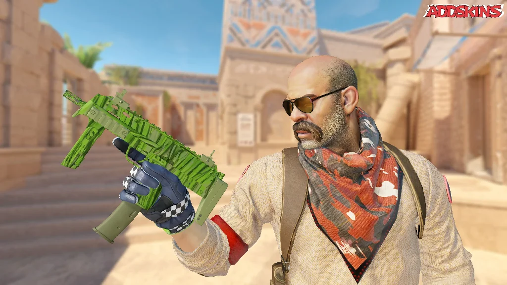MP7 | Tall Grass pose-2