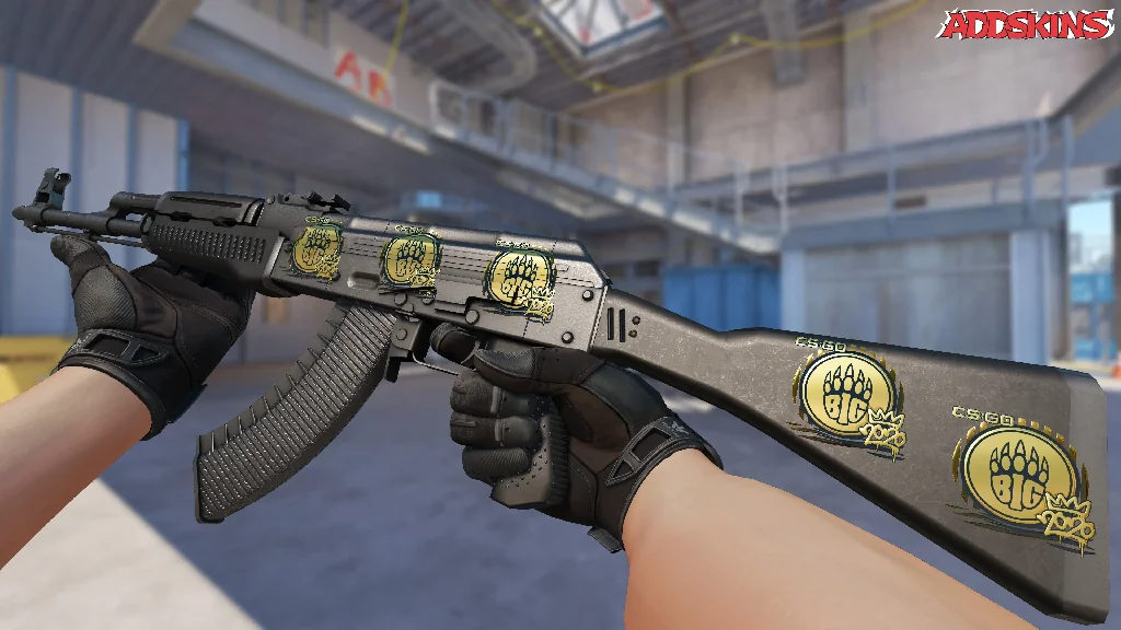 Sticker | BIG (Gold) | 2020 RMR inspecting