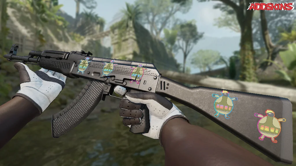 Sticker | Poorly Drawn IDF (Holo) inspecting