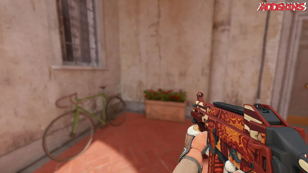 UMP-45 | Warm Blooded holding