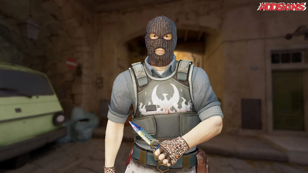 ★ Skeleton Knife | Case Hardened pose-1
