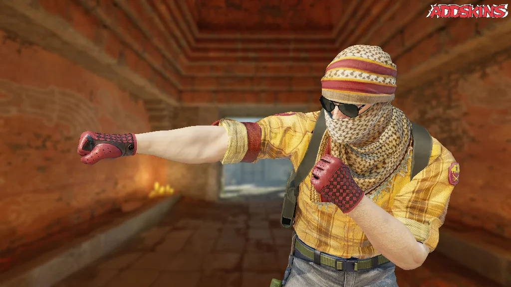 ★ Driver Gloves | Crimson Weave pose-3