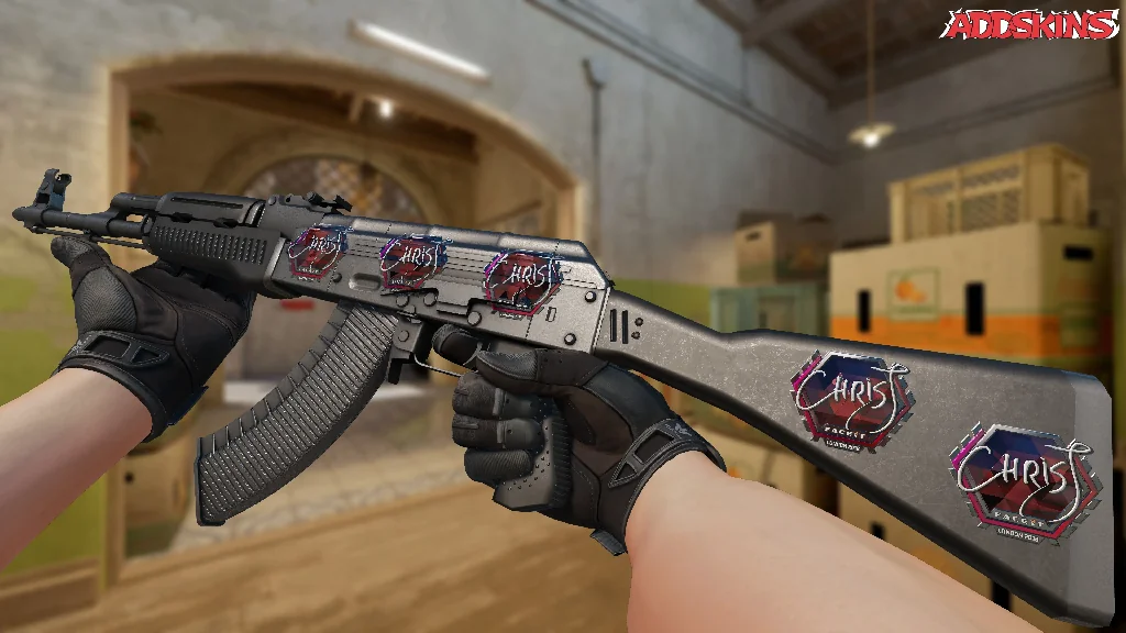 Sticker | chrisJ (Foil) | London 2018 inspecting