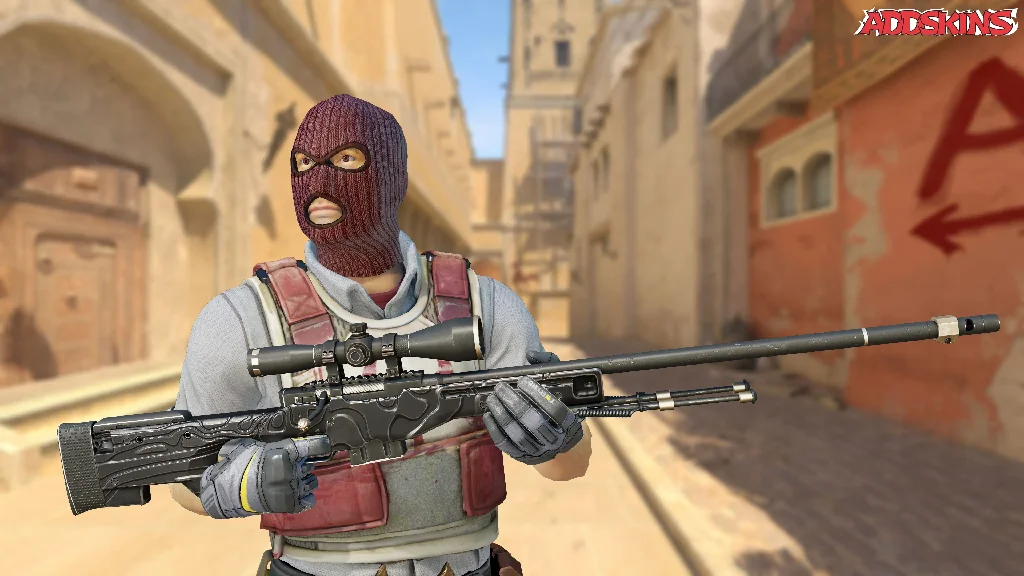 AWP | Black Nile pose-1