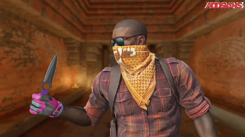 ★ Skeleton Knife | Ultraviolet pose-2