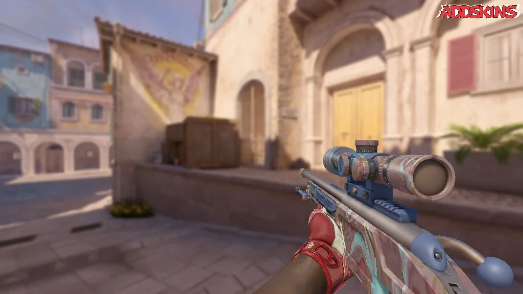 SSG 08 | Blush Pour holding