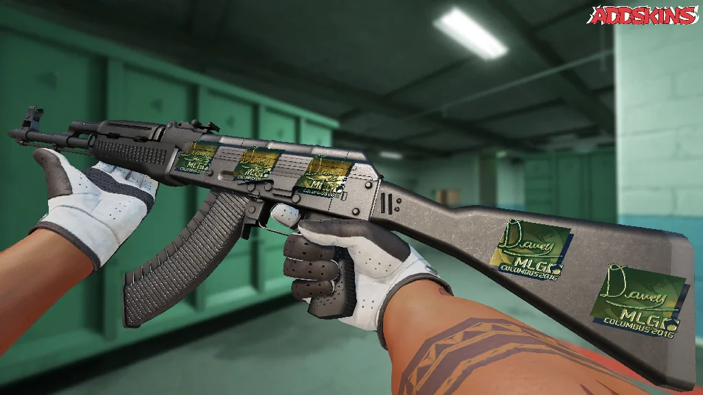 Sticker | DAVEY (Gold) | MLG Columbus 2016 inspecting