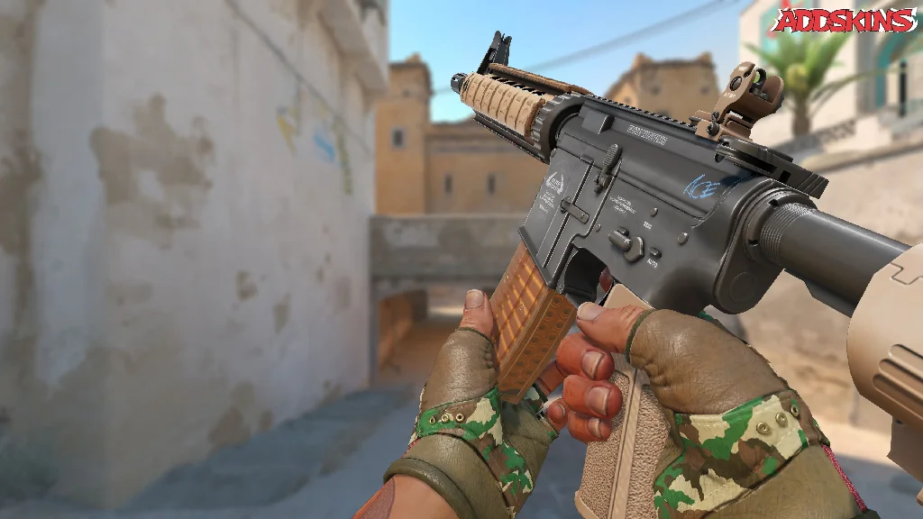 M4A4 | Poly Mag reloading