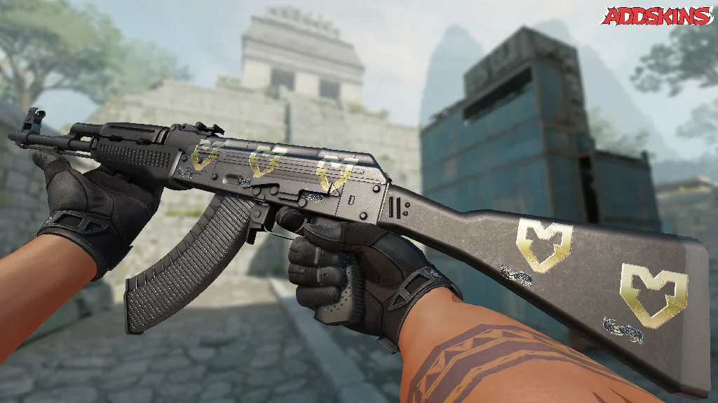 Sticker | MOUZ (Gold) | Paris 2023 inspecting