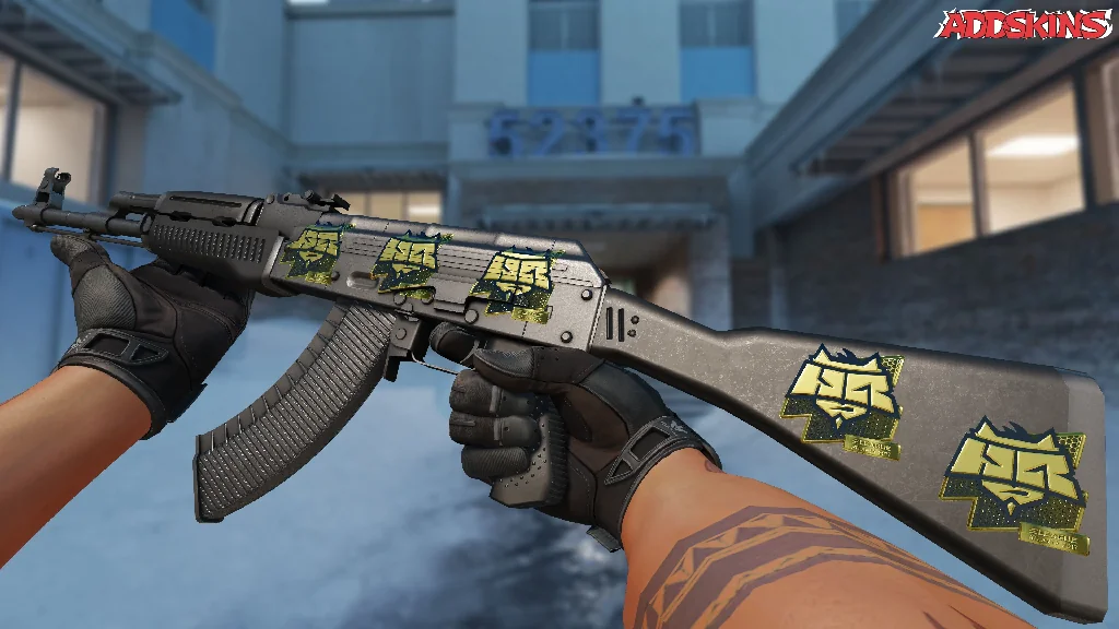 Sticker | HellRaisers (Gold) | Atlanta 2017 inspecting