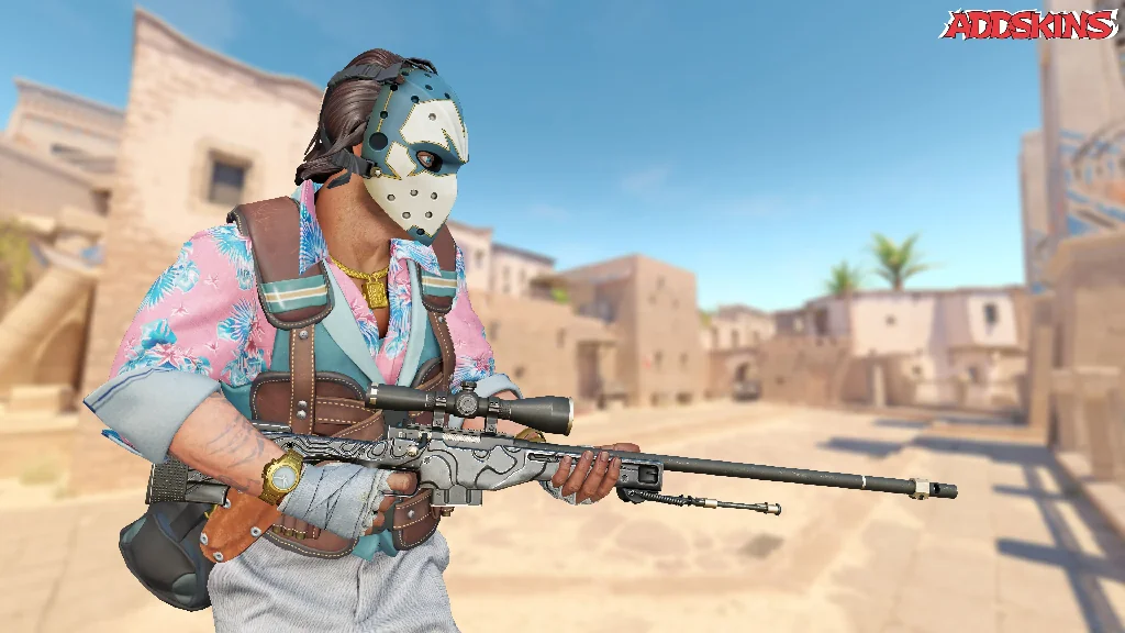 AWP | Black Nile pose-3