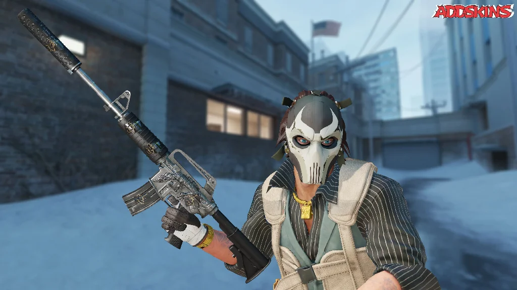 Sticker | Hello MP9 (Gold) pose-2