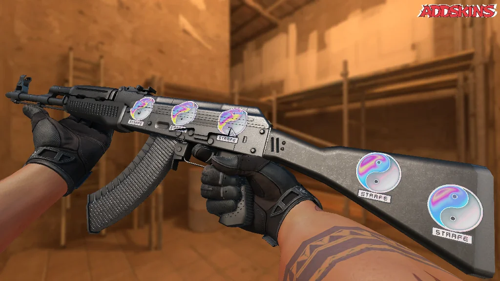 Sticker | Neon Opal Strafe (Holo) inspecting