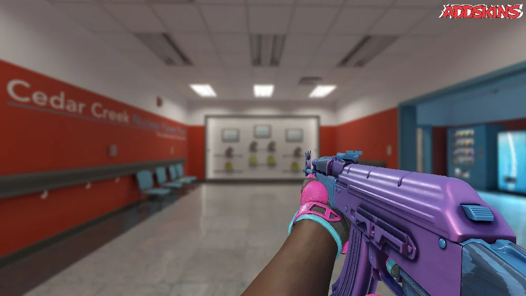 AK-47 | Midnight Laminate holding