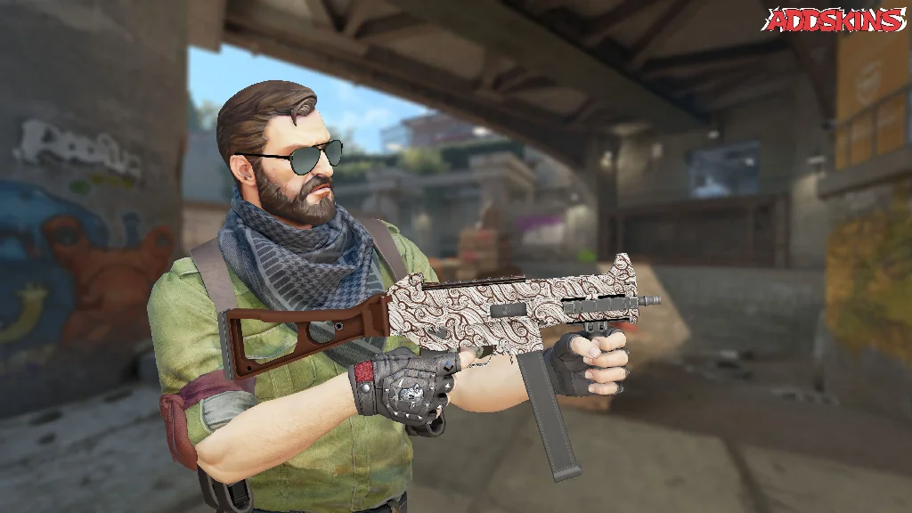 UMP-45 | Gunsmoke pose-3