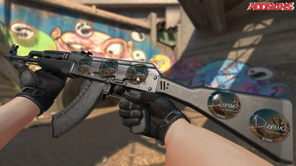Sticker | dennis (Foil) | Katowice 2019 inspecting