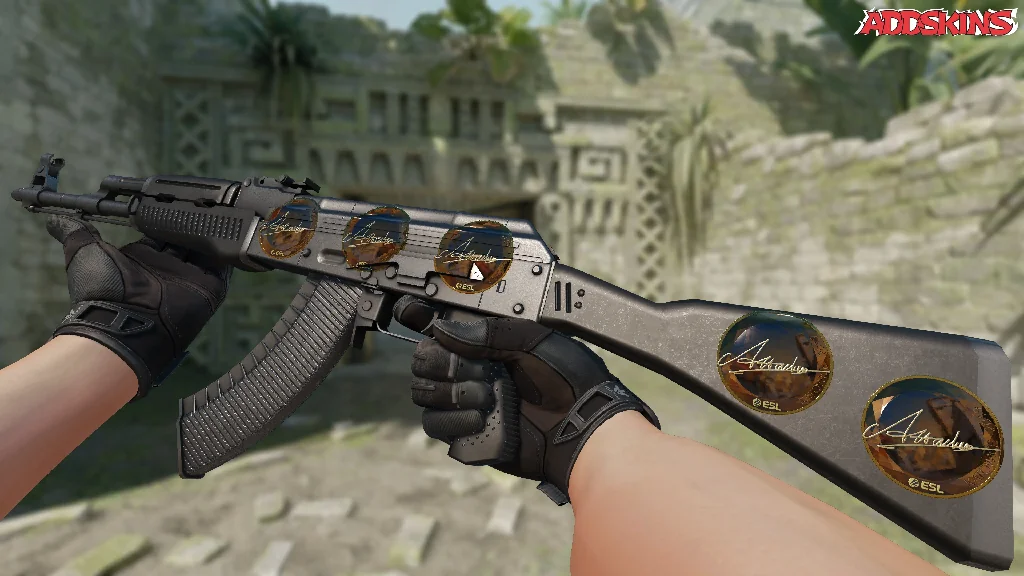 Sticker | Attacker (Gold) | Katowice 2019 inspecting