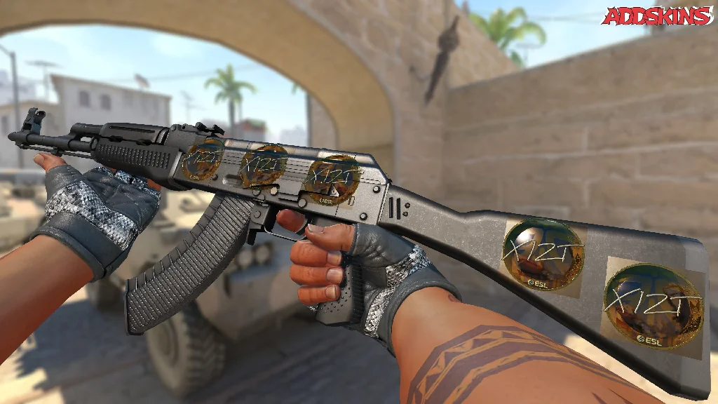 Sticker | Xizt (Gold) | Katowice 2019 inspecting