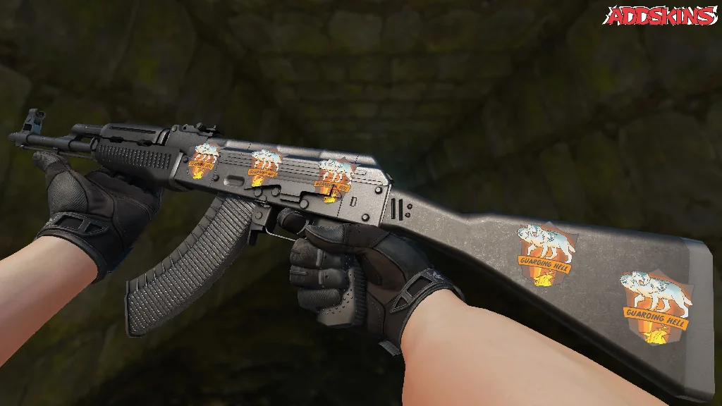 Sticker | Cerberus inspecting