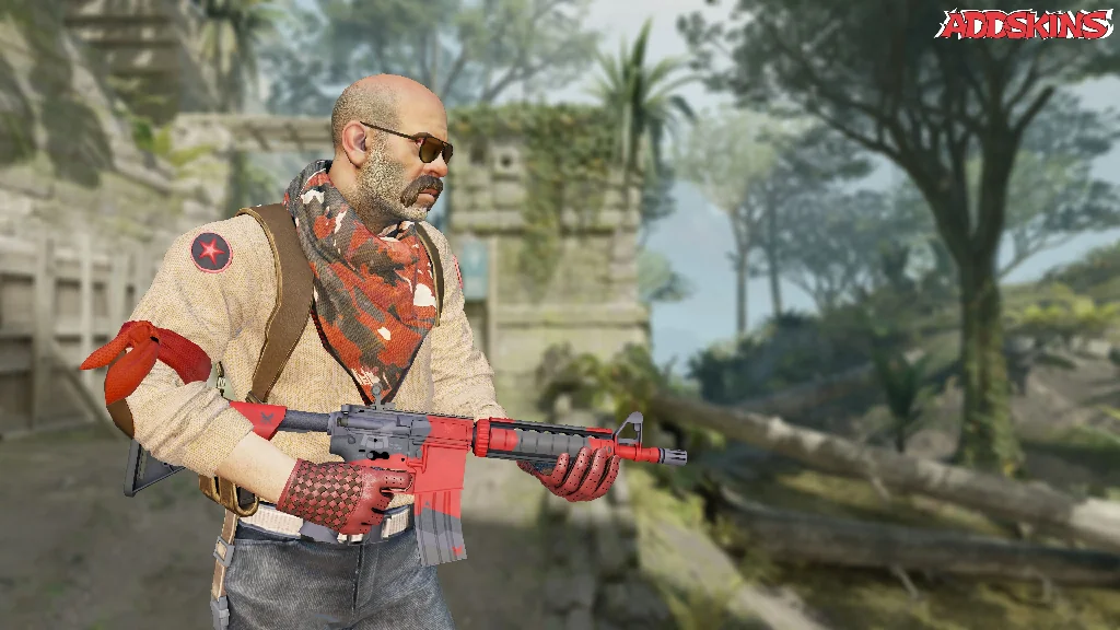 M4A4 | Evil Daimyo pose-3