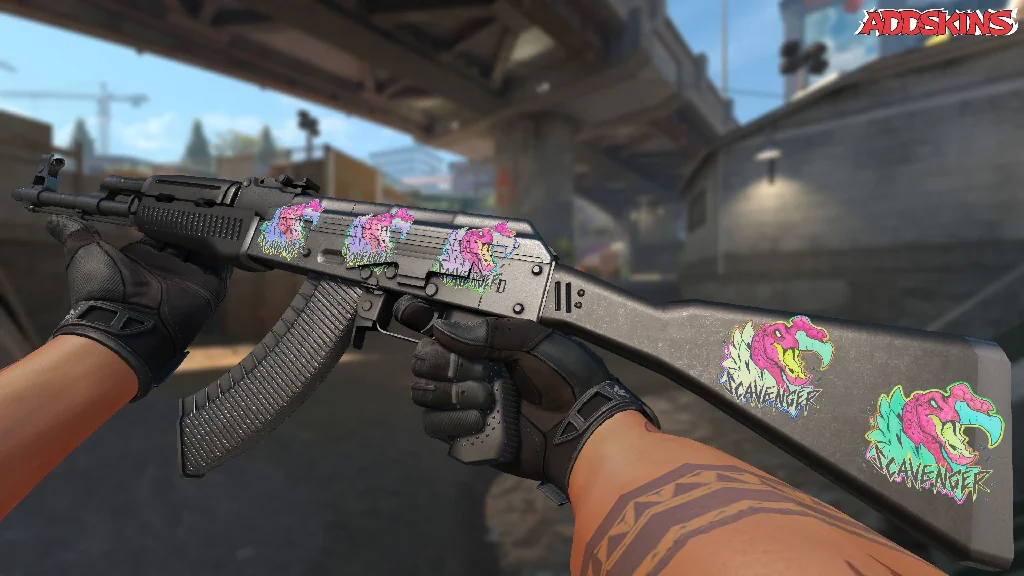 Sticker | Scavenger (Holo) inspecting