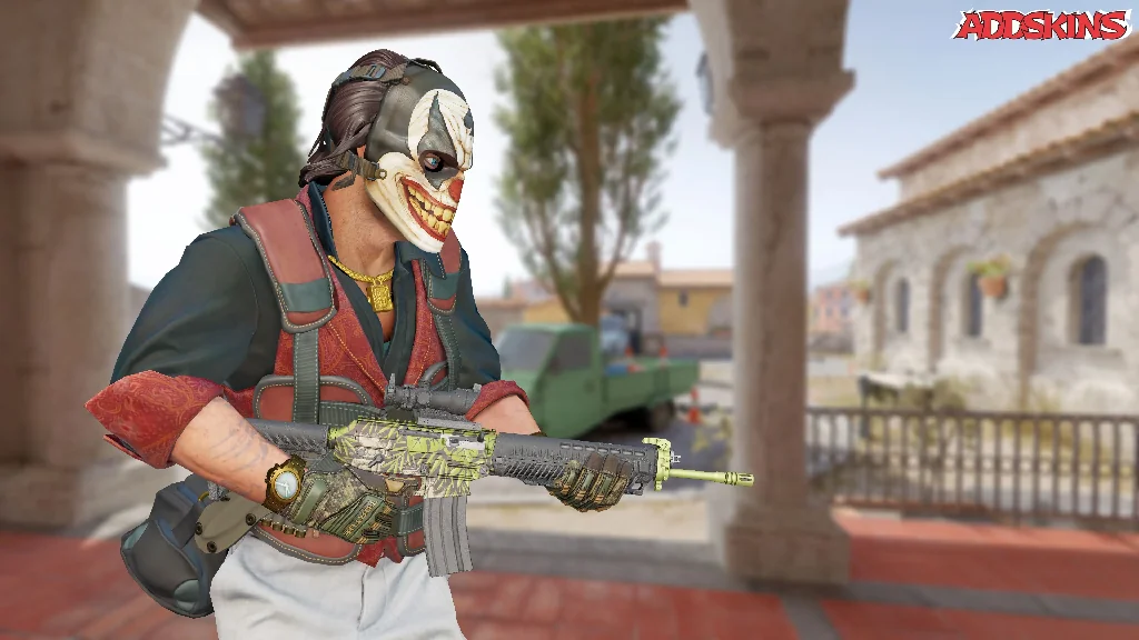 SG 553 | Lush Ruins pose-3