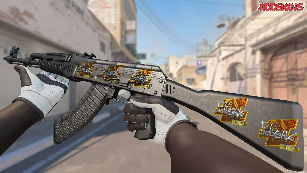 Sticker | flusha (Foil) | Atlanta 2017 inspecting