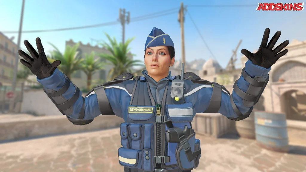 Chef d'Escadron Rouchard | Gendarmerie Nationale pose-1