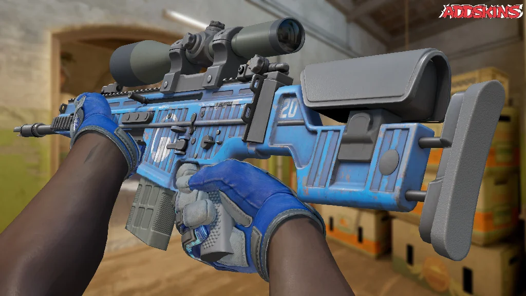 SCAR-20 | Assault inspecting