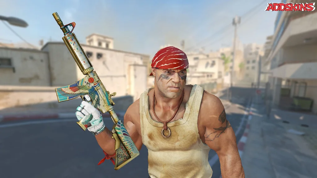 M4A4 | Eye of Horus pose-2