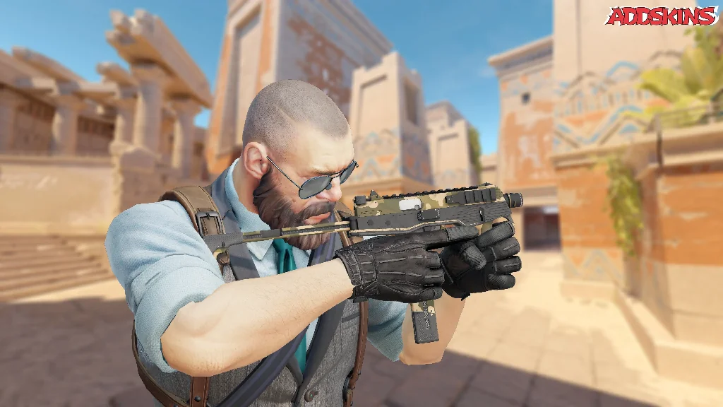 MP9 | Black Sand pose-3