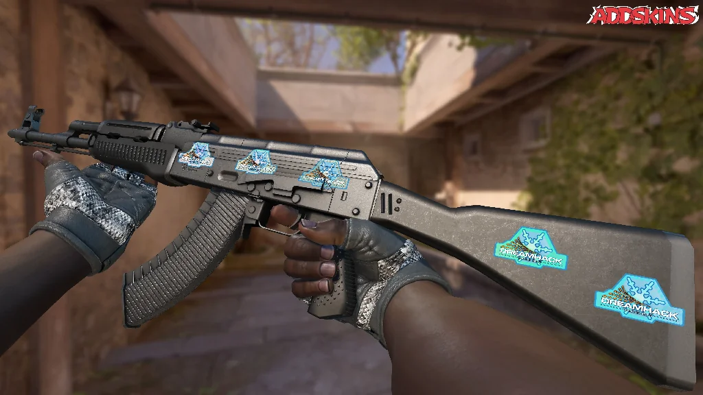 Sticker | Blue Snowflake (Foil) inspecting