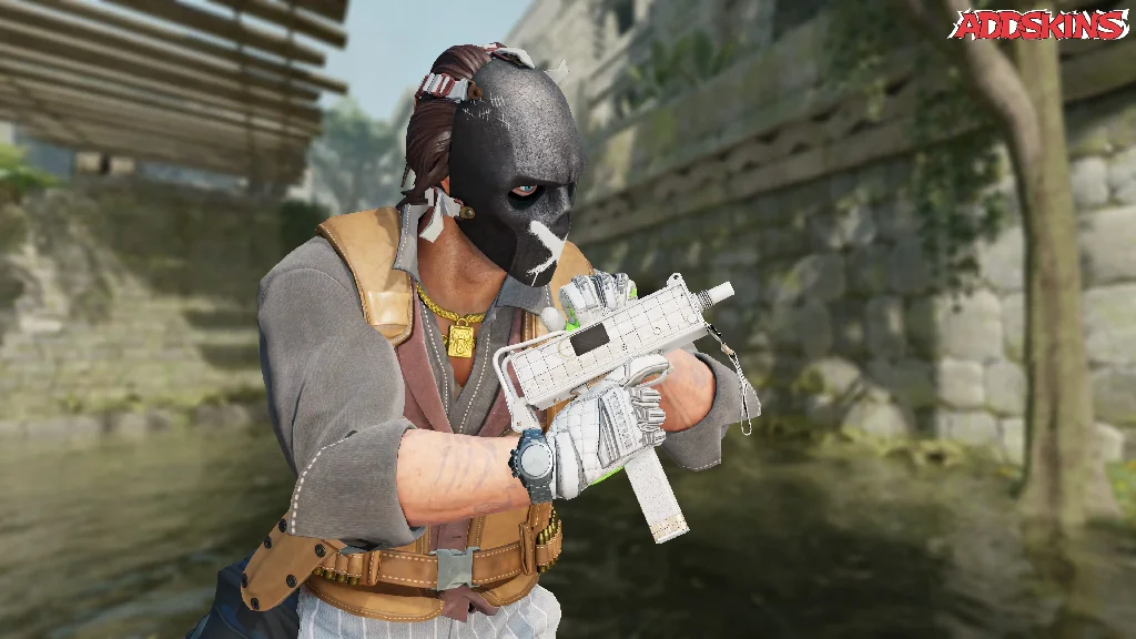 MAC-10 | Arabesque Mosaic pose-2