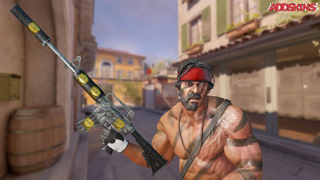 Sticker | shox (Gold) | Krakow 2017 pose-2