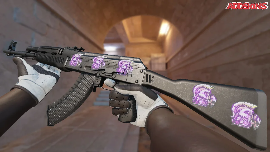 Sticker | The Spartan inspecting