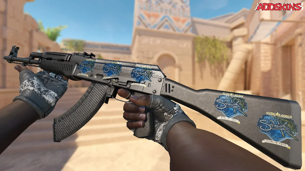 Sticker | Stewie2K (Gold) | Berlin 2019 inspecting