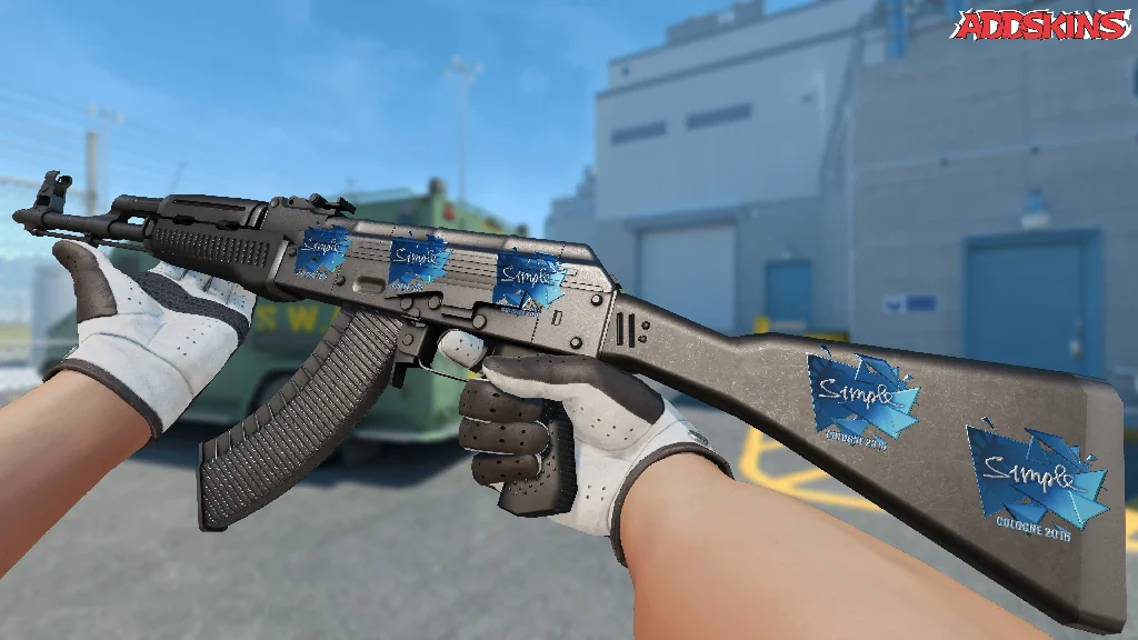 Sticker | s1mple (Foil) | Cologne 2016 inspecting