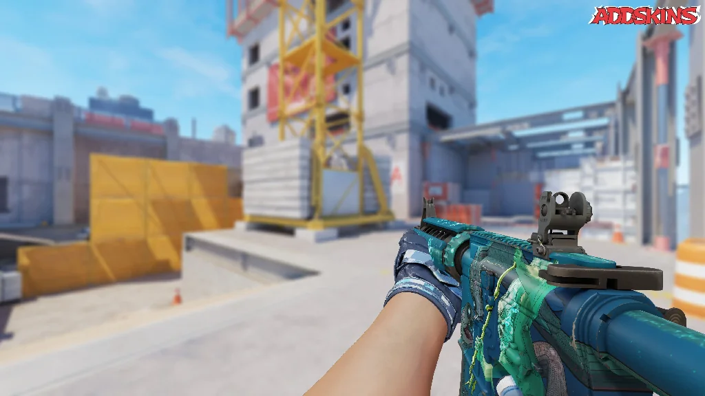 M4A4 | Poseidon holding