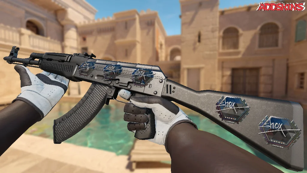 Sticker | shox (Foil) | London 2018 inspecting