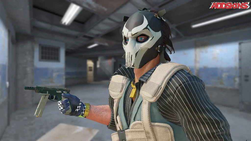 CZ75-Auto | Green Plaid pose-3