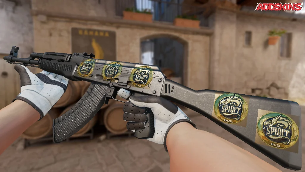 Sticker | Team Spirit (Gold) | Katowice 2019 inspecting