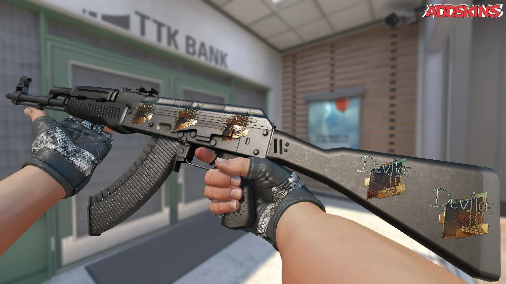 Sticker | device (Gold) | Boston 2018 inspecting