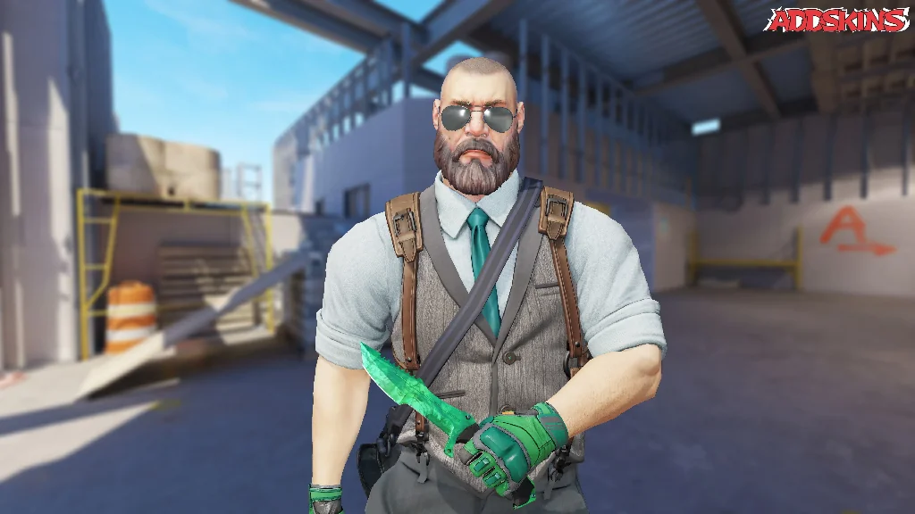 ★ Huntsman Knife | Gamma Doppler Emerald pose-1