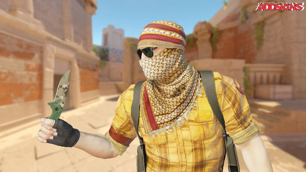 ★ Nomad Knife | Forest DDPAT pose-2