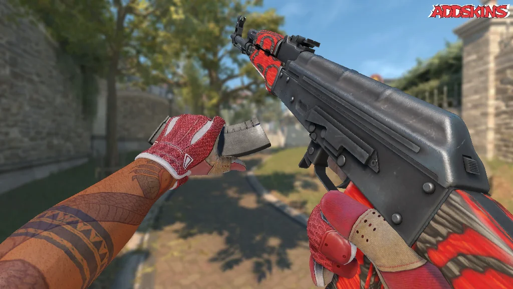 AK-47 | Red Laminate reloading