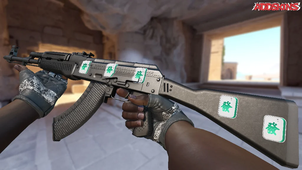 Sticker | Mahjong Fa inspecting