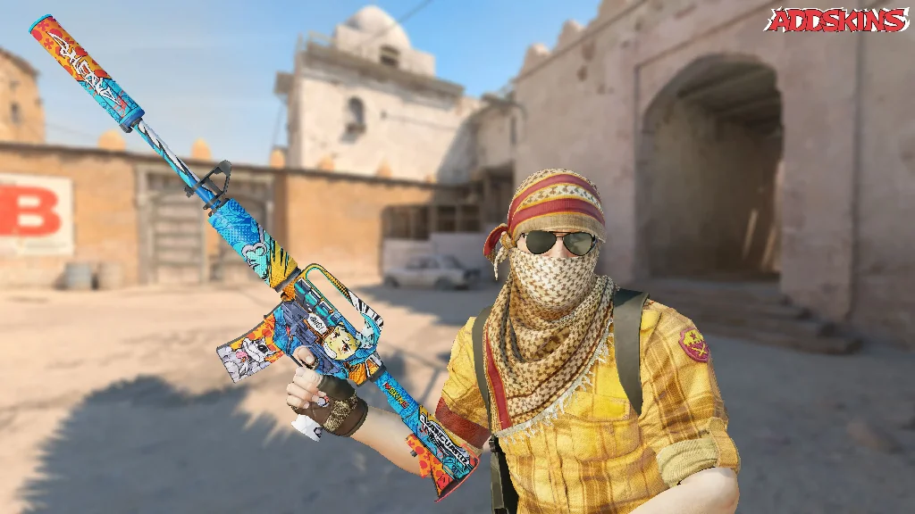 M4A1-S | Player Two pose-2