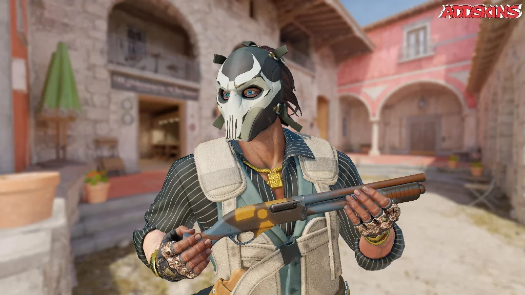 Sawed-Off | Irradiated Alert pose-1