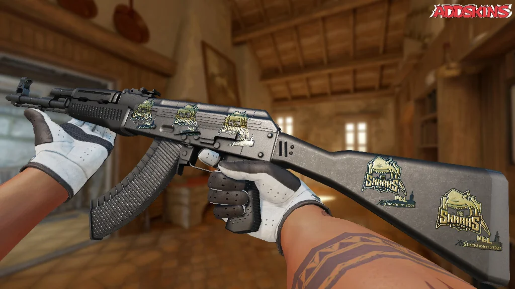 Sticker | Sharks Esports (Gold) | Stockholm 2021 inspecting