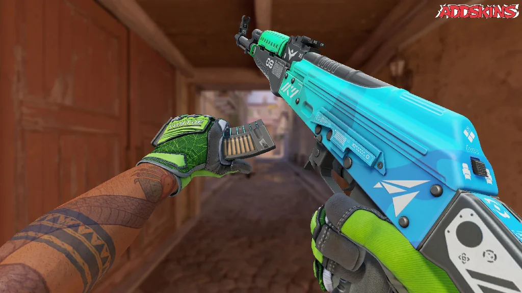 AK-47 | Ice Coaled reloading